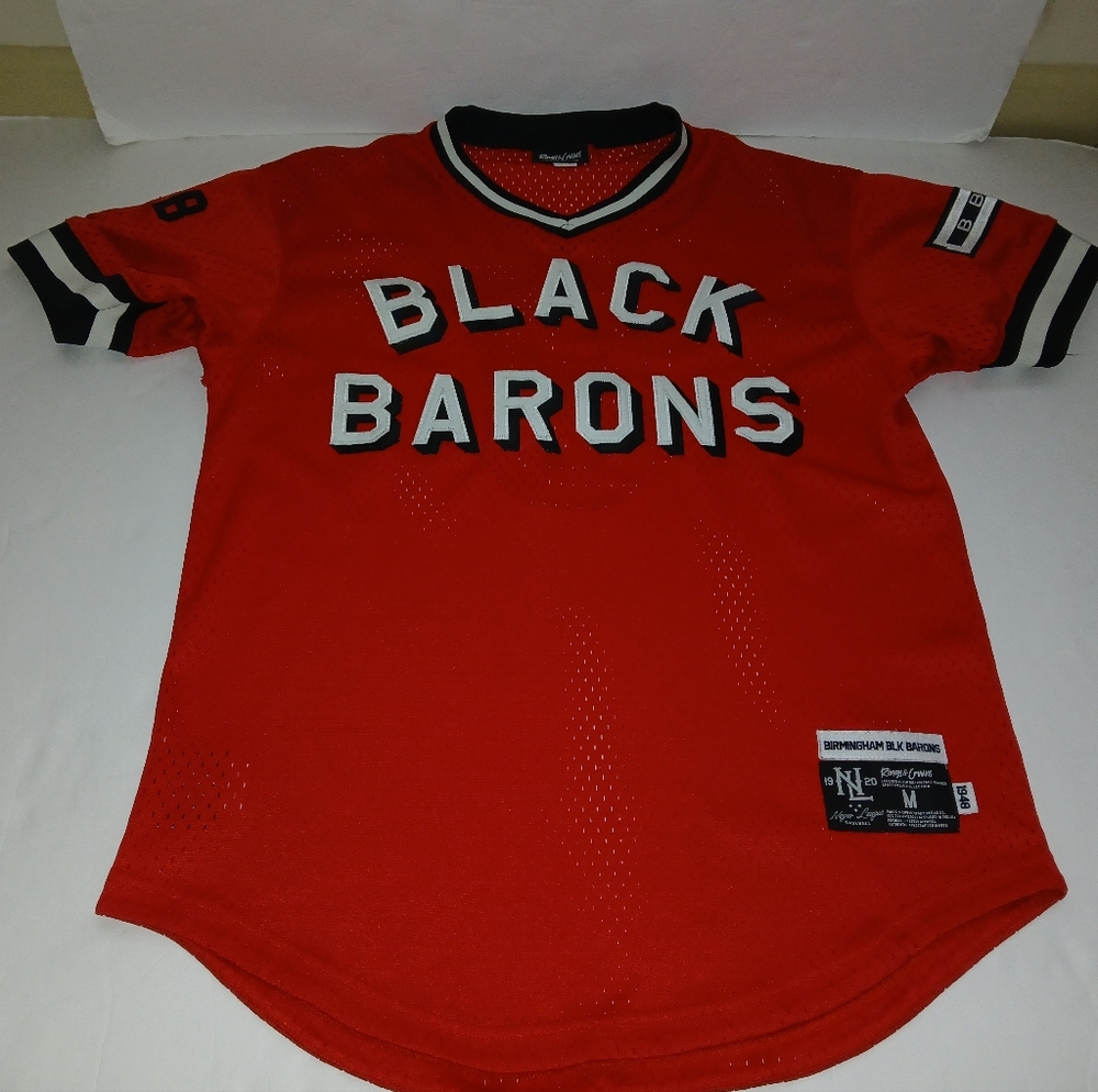 Birmingham Black Barons Jersey Rings & Crwns Men Medium Pre-Owned